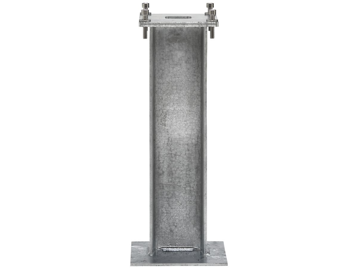 Sockel Siedle rostfreier Stahl Edelstahl 180×500×200mm