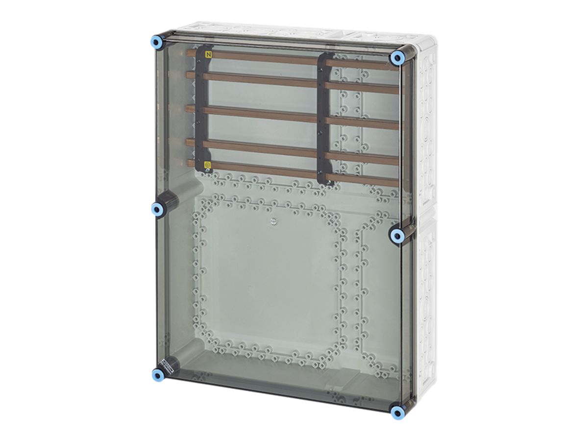 Gehäuse Hensel Mi, 450×600mm, Sammelschiene 250A, 5-polig