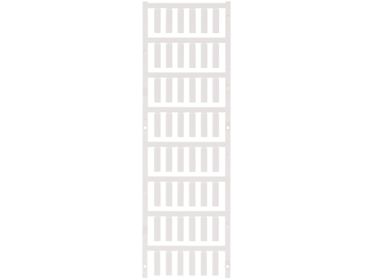 Leitermarkierer Weidmüller MultiCard SF für Ø3.6…6mm 21×5.7mm PA66 weiss