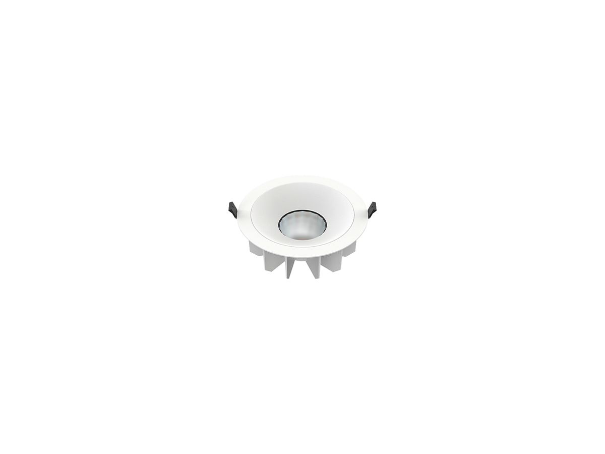 LED-Downlight SLV DOWNLIGHT P 40 22W 4030lm 4000K IP54 WB Ø230×95mm weiss