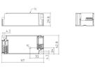 LED-Betriebsgerät Tridonic LC 5…30W 59V 350…700mA DALI 127×34×30mm