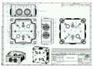 AP-Abzweigdose JSL-Matarial Eléctrico J100BF-N3P6 116×116mm IP66 E90