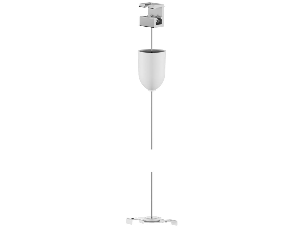 Stababhängung Sylvania OneTrack KIT2 Aluminium/Stahl Ø1.5×1500mm weiss