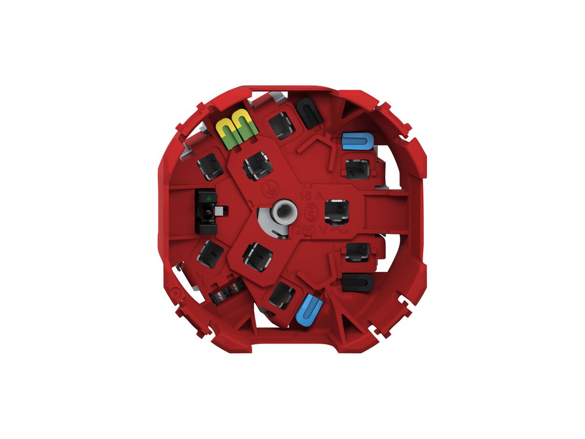 Steckdose Feller SNAPFIX® 3×T23 mit LED