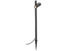 LED-Spiessleuchte SLV HELIA SLIM 6W 500lm 2200K IP65 Ø85×600mm schwarz