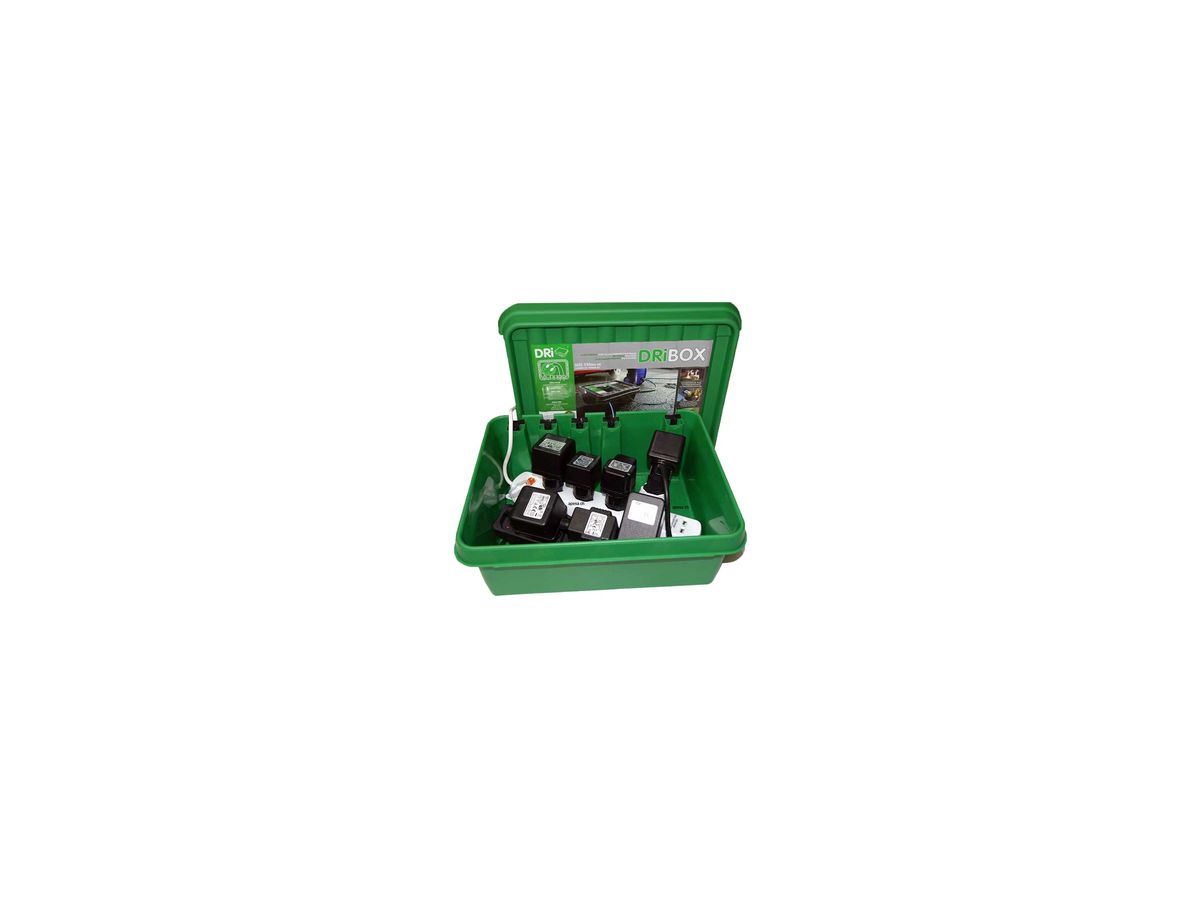 Geräte-Verbindungsdose DRI BOX 330×230×140mm IP55 grün