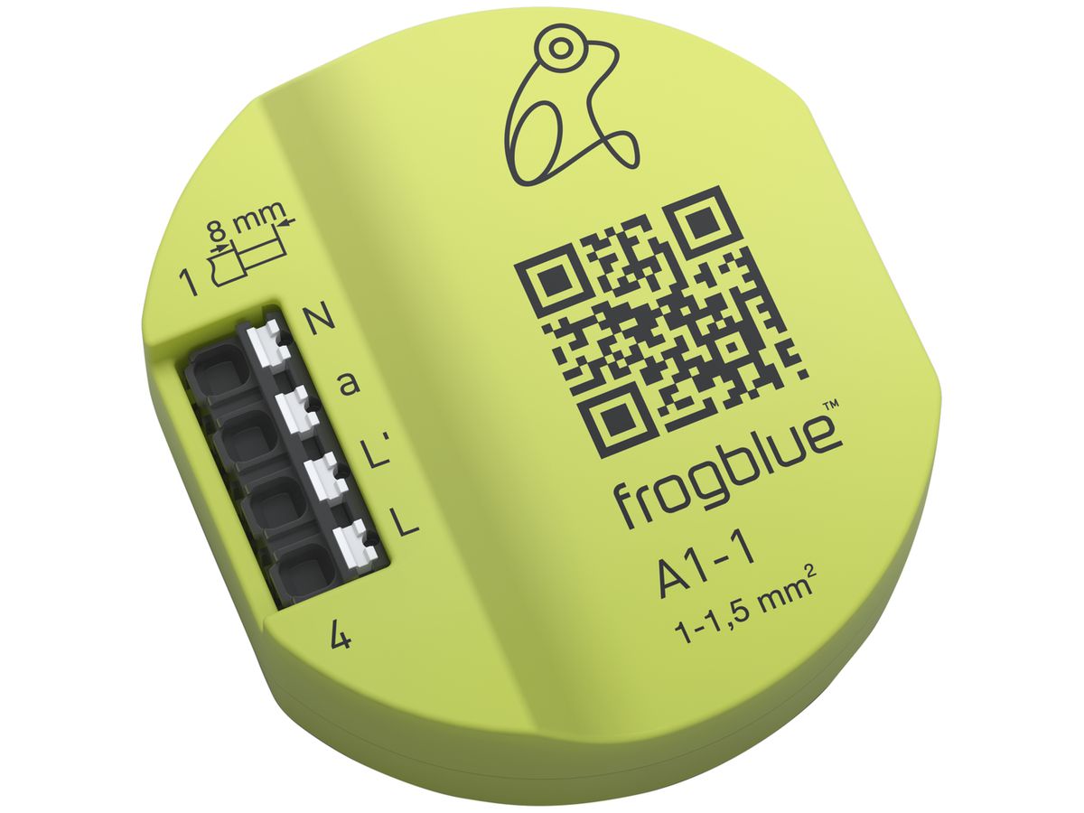 EB-RF-Schaltaktor frogblue frogAct1-1, 1-Kanal 230V 400W, 1 Eingang