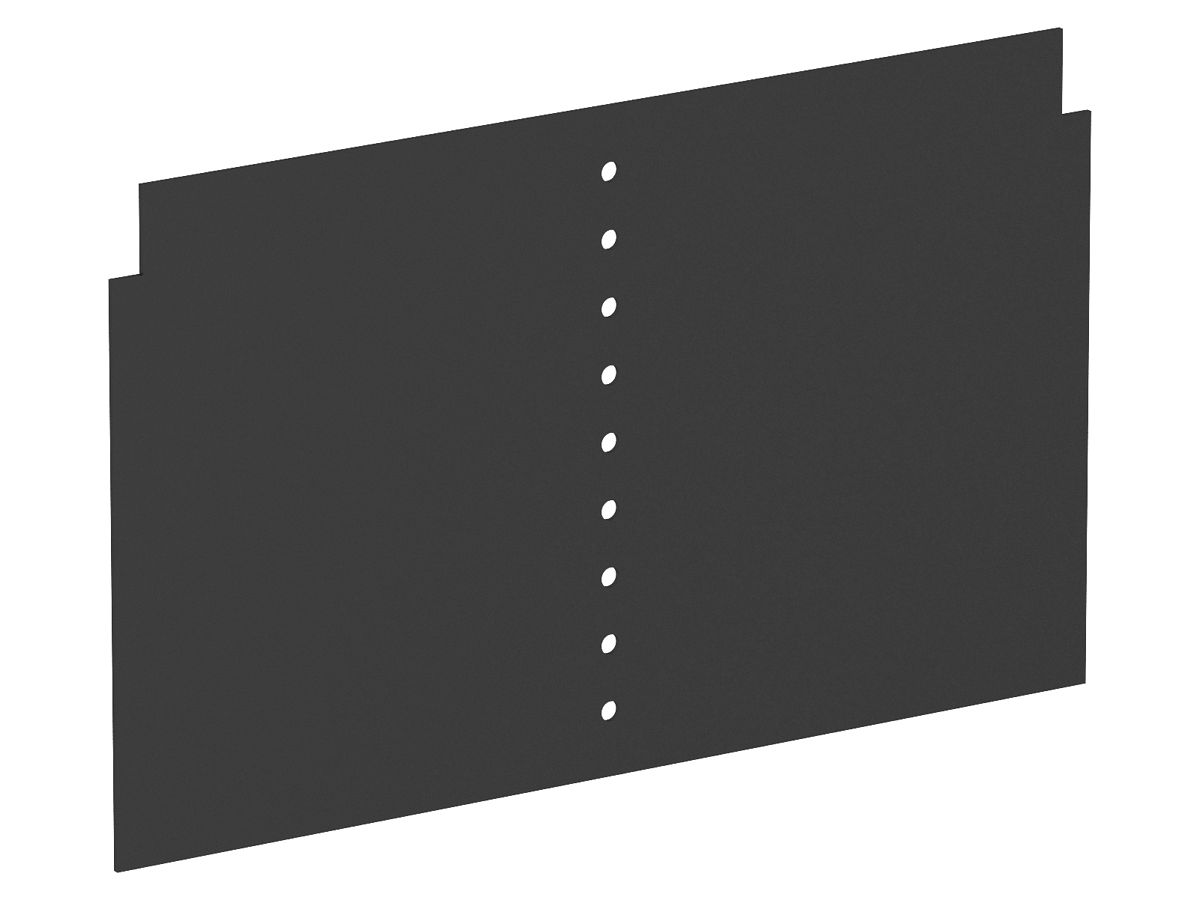 Trennwand Bettermann für VH4, PVC, schwarz