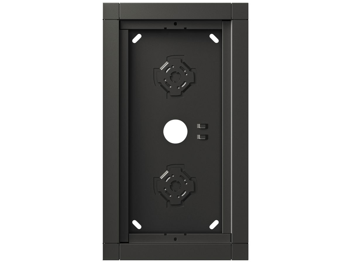 AP-Gehäuse Siedle 2× 132×232×36.5mm grau