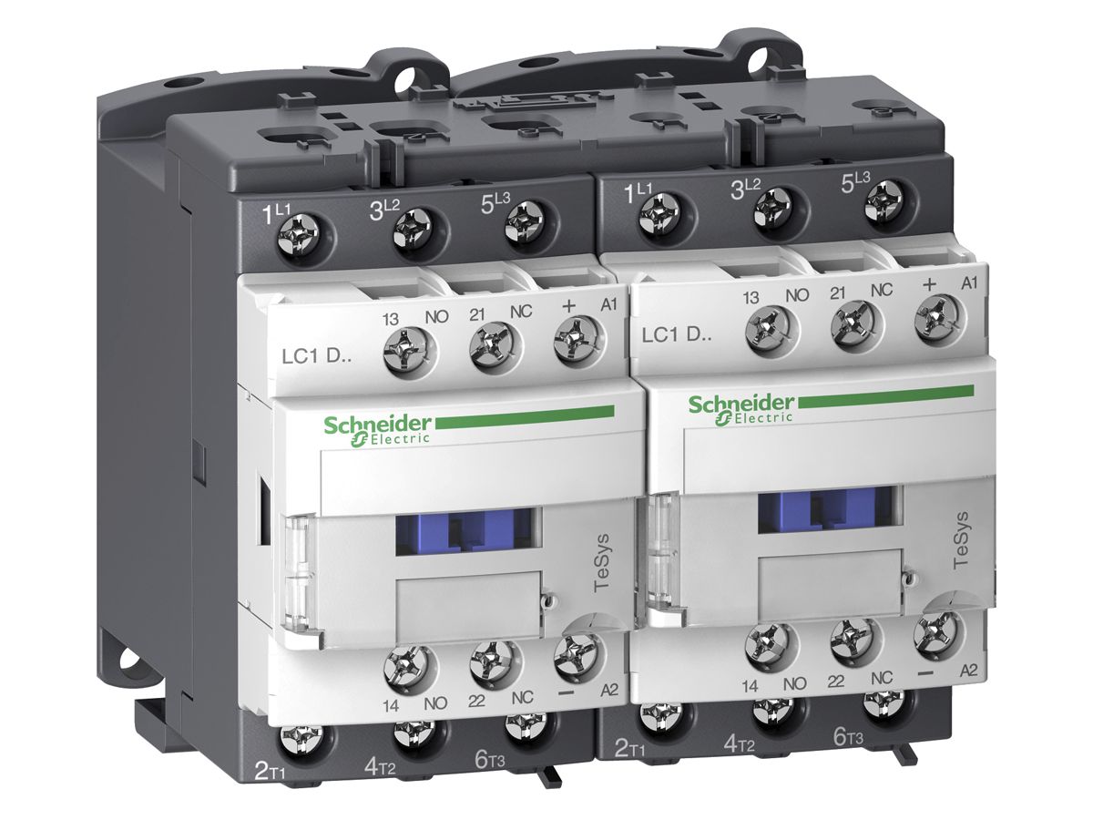 REG-Wendeschütz Schneider Electric LC2 18A 24V 1S+1Ö