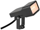LED-Spiessleuchte SLV SYNA WIDE 5.5W 500lm 822 IP65 76×85×105mm schwarz