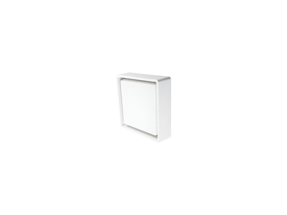 LED-Decken-/Wandleuchte SG Frame Square SEN 7W 630lm 830 IP66 240×240 weiss