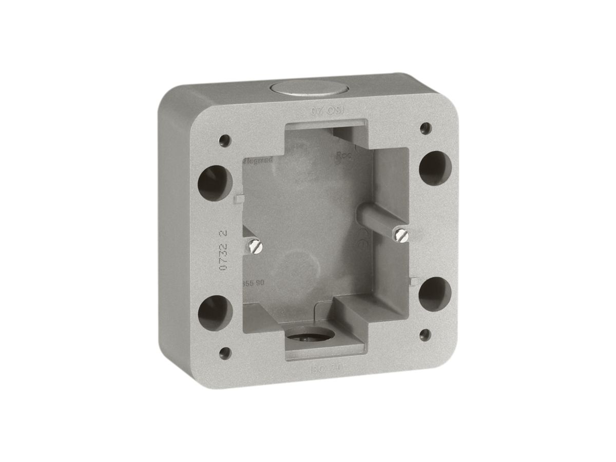 AP-Rahmen Soliroc 1×1 verchr.