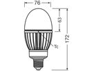LED-Lampe LEDVANCE HQL LED P E27 29W 3600lm 2700K Ø76×172mm mattiert