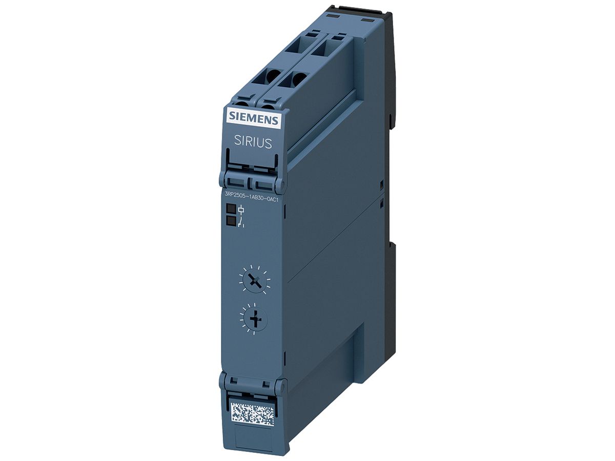 Zeitrelais Siemens SIRIUS 3RP25 24VUC 1W 2 Funktionen Schraubklemmen