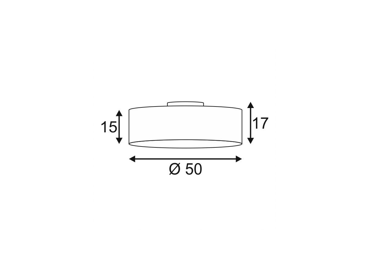 Deckenleuchte SLV TENORA CL-1, 3×E27 23W IP20 weiss