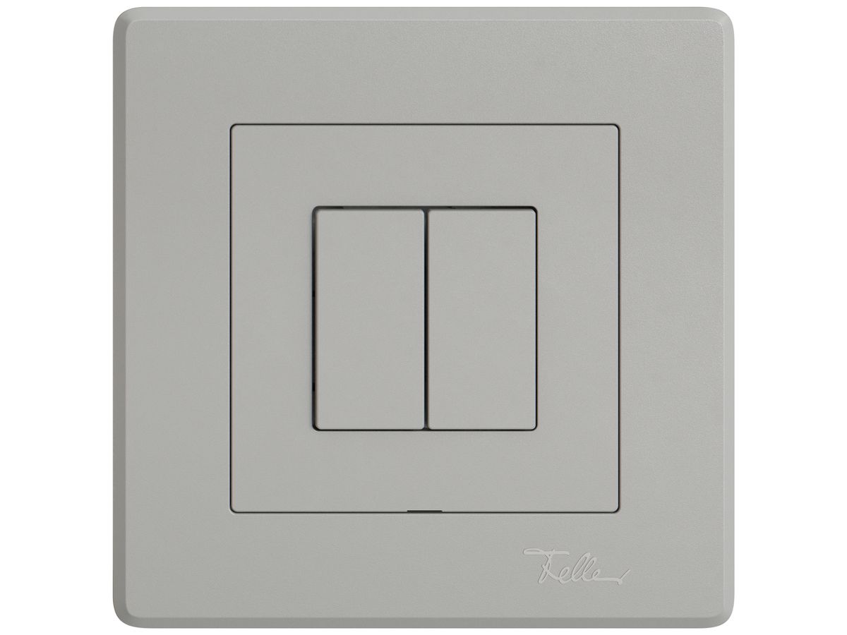 UP-Druckschalter EDIZIO.liv Wiser SNAPFIX® 2 Kanal 2 Tasten hgu