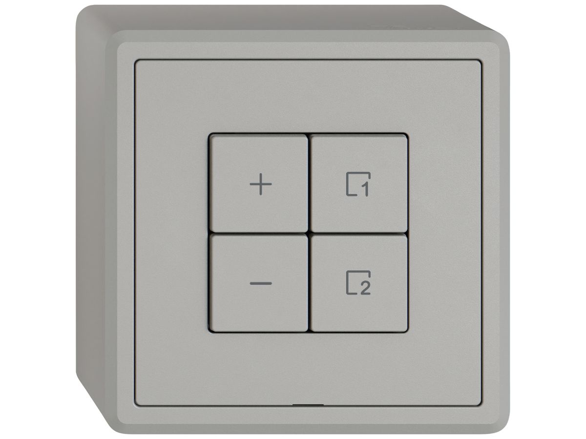 AP-Nebenstelle Dimmer EDIZIO.liv Wiser SNAPFIX® 1 Szene 4 Tasten WLAN hgu