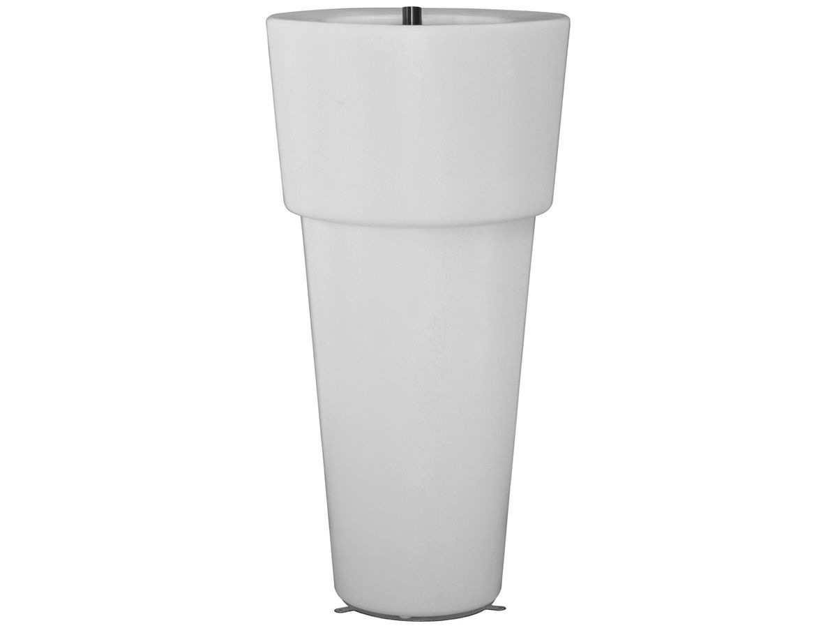 Pflanzgefäss ELBRO ARTEMIS 1050 E27 IP55 520×1050mm weiss