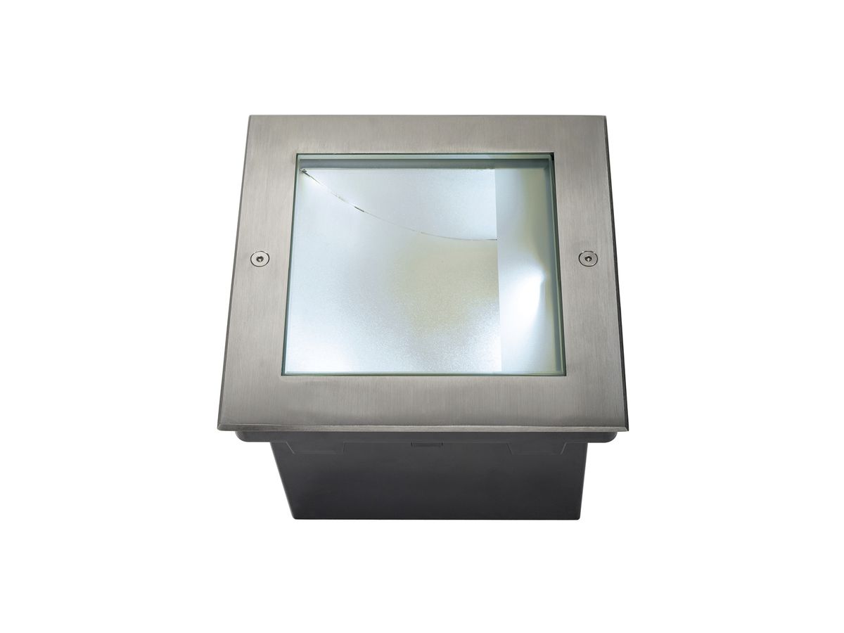 EB-LED-Bodenleuchte SLV DASAR SQUARE, 28W 1620lm 4000K IP67 Edelstahl