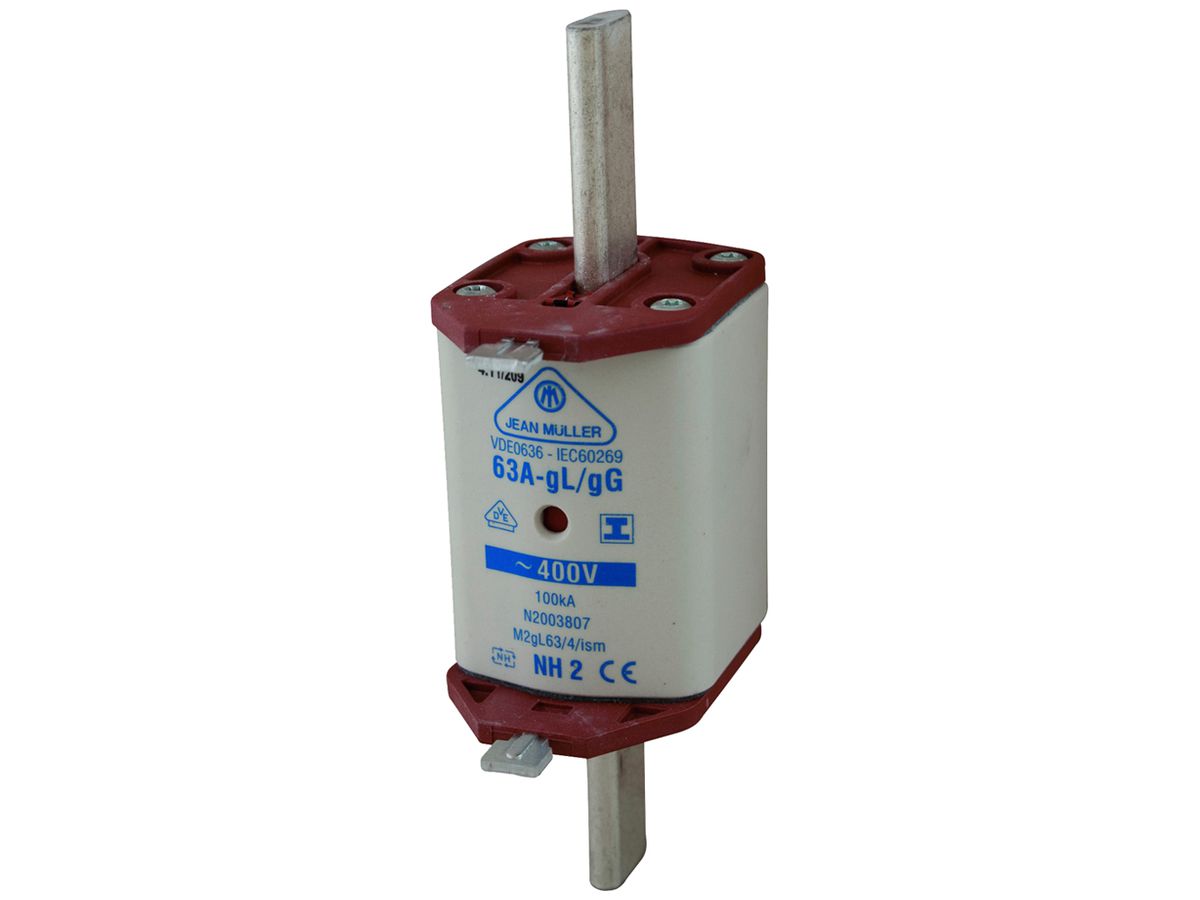 NH-Patrone DIN-2 400V/125A gL/gG Griff isoliert