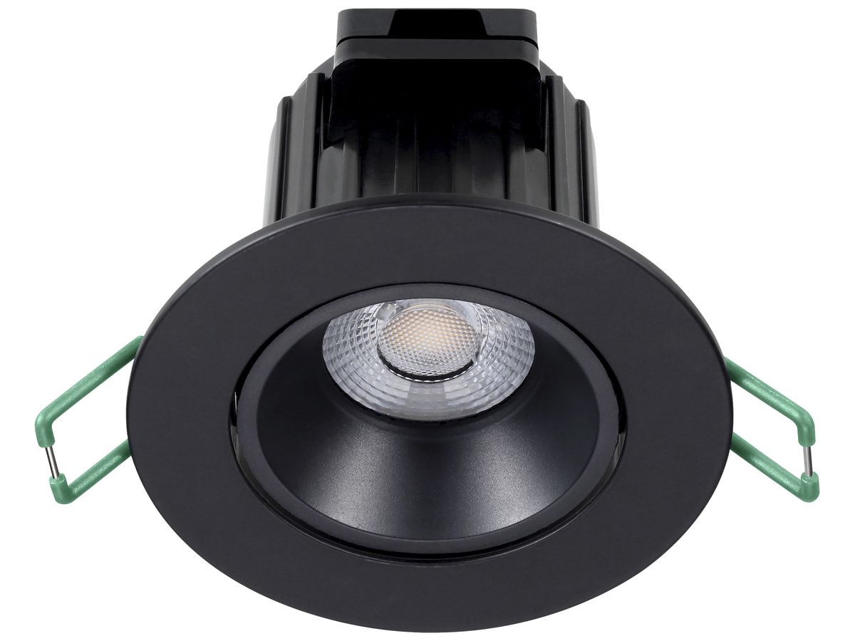 EB-LED-Spot Sylvania START 8.7W 760lm 827/830/840 IP20/IP44 50° DIM Ø86 schwarz