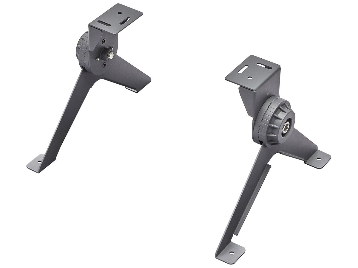 Haltebügel Sylvania Rocks Stahl 300mm grau schwenkbar 2 Stk
