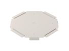 Deckel BET RKD zu Kreuzstück 100mm Edelstahl A4 blank