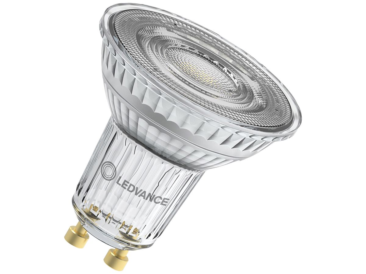 LED-Lampe LEDVANCE GU10 8.3W 575lm 3000K DIM Ø50×52mm PAR16 klar 36°
