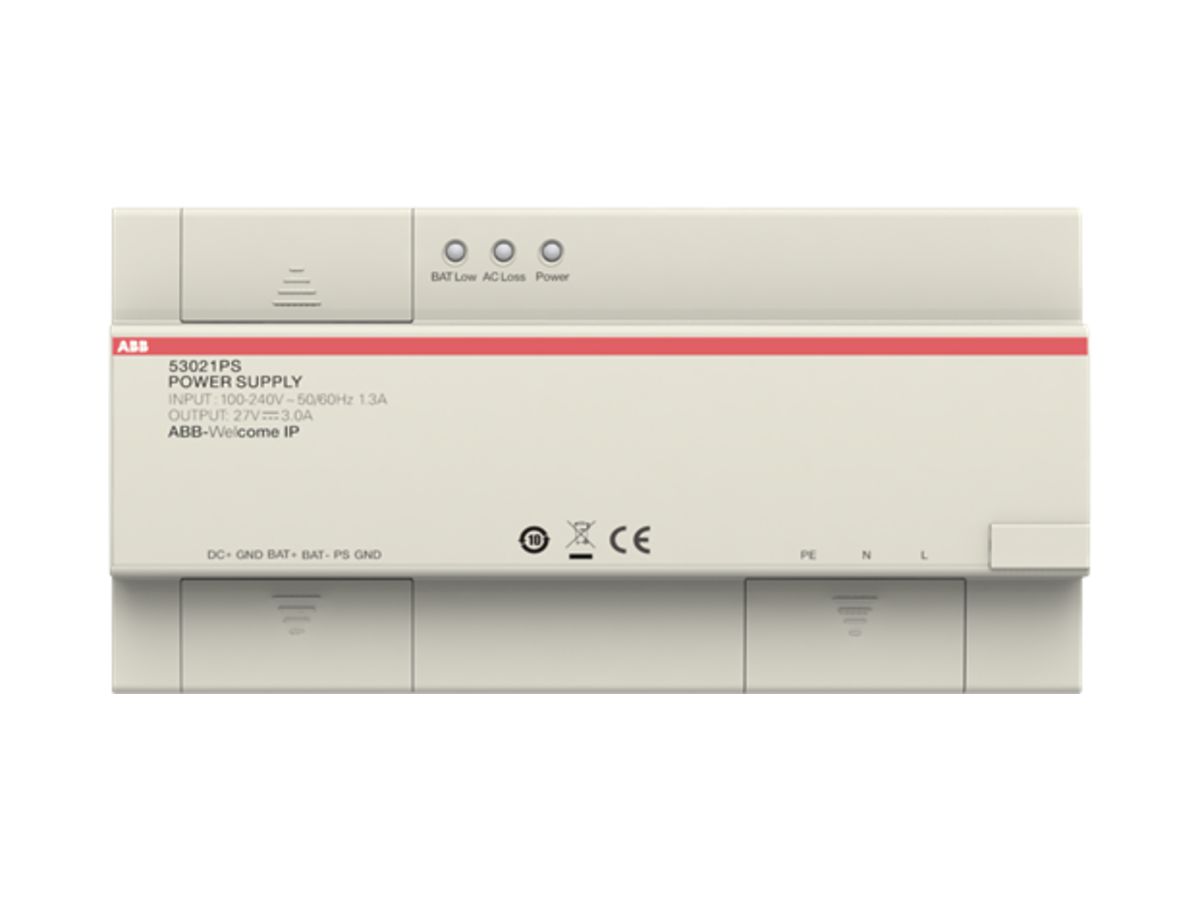 REG-Netzteil ABB-Welcome IP, 27VDC / 3A (95W)
