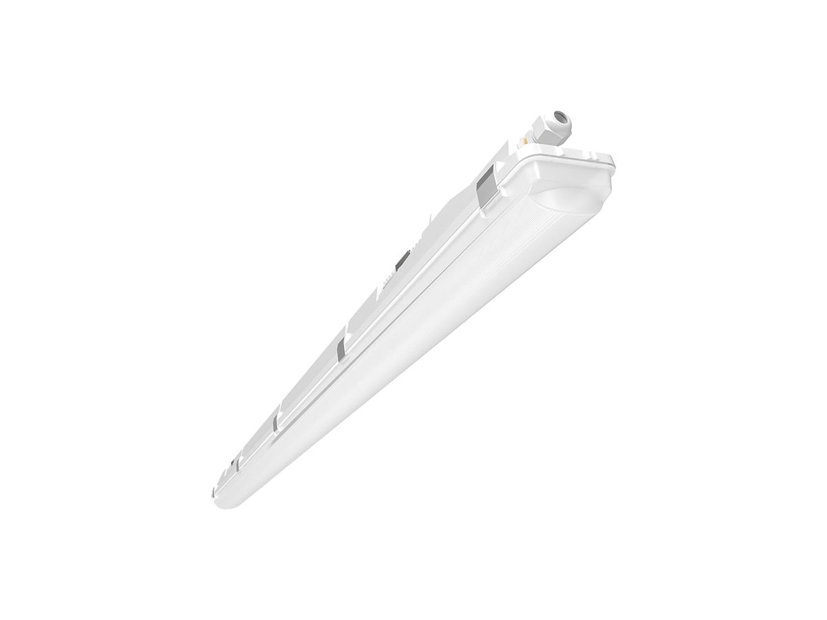 LED-Feuchtraumleuchte ESYLUX OLIVIA-2 42W 6800lm 4000K IP66 HF hellgrau