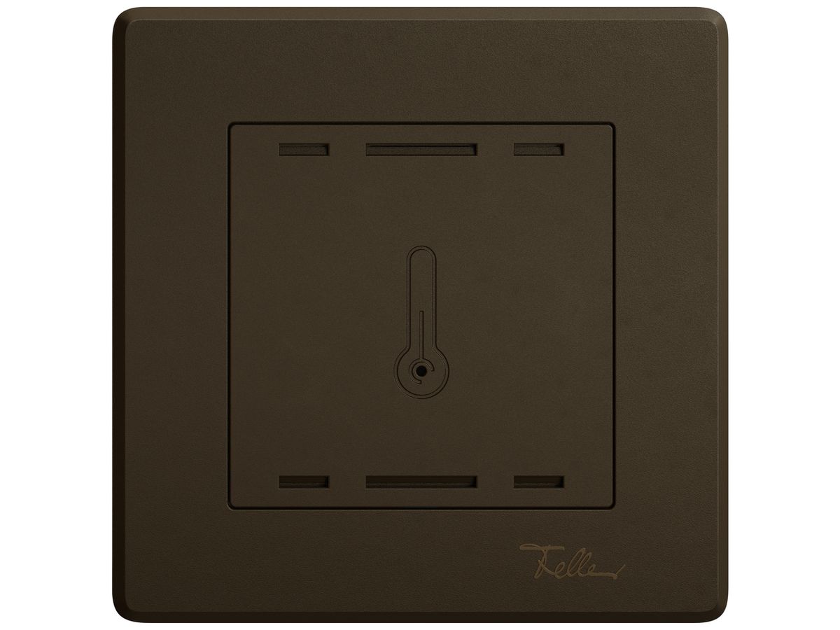 UP-Raumtemperatursensor EDIZIO.liv Wiser SNAPFIX® K+ 230V 96×96mm um