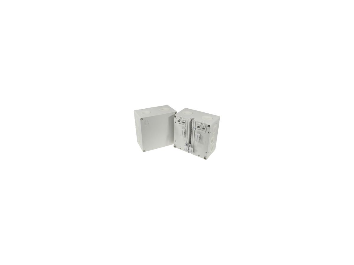 Abzweigdose e-intec SmartFix 110×110×62mm IP65 grau