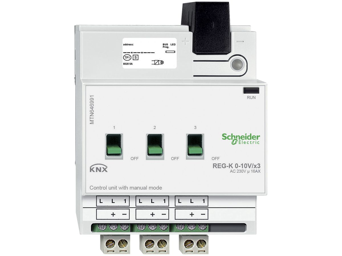 REG-Steuereinheit KNX Schneider Electric 0…10V MTN646991