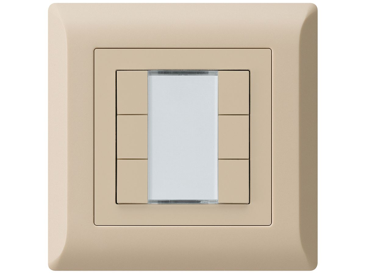 UP-Taster kallysto.line KNX 6×s/e-link beige