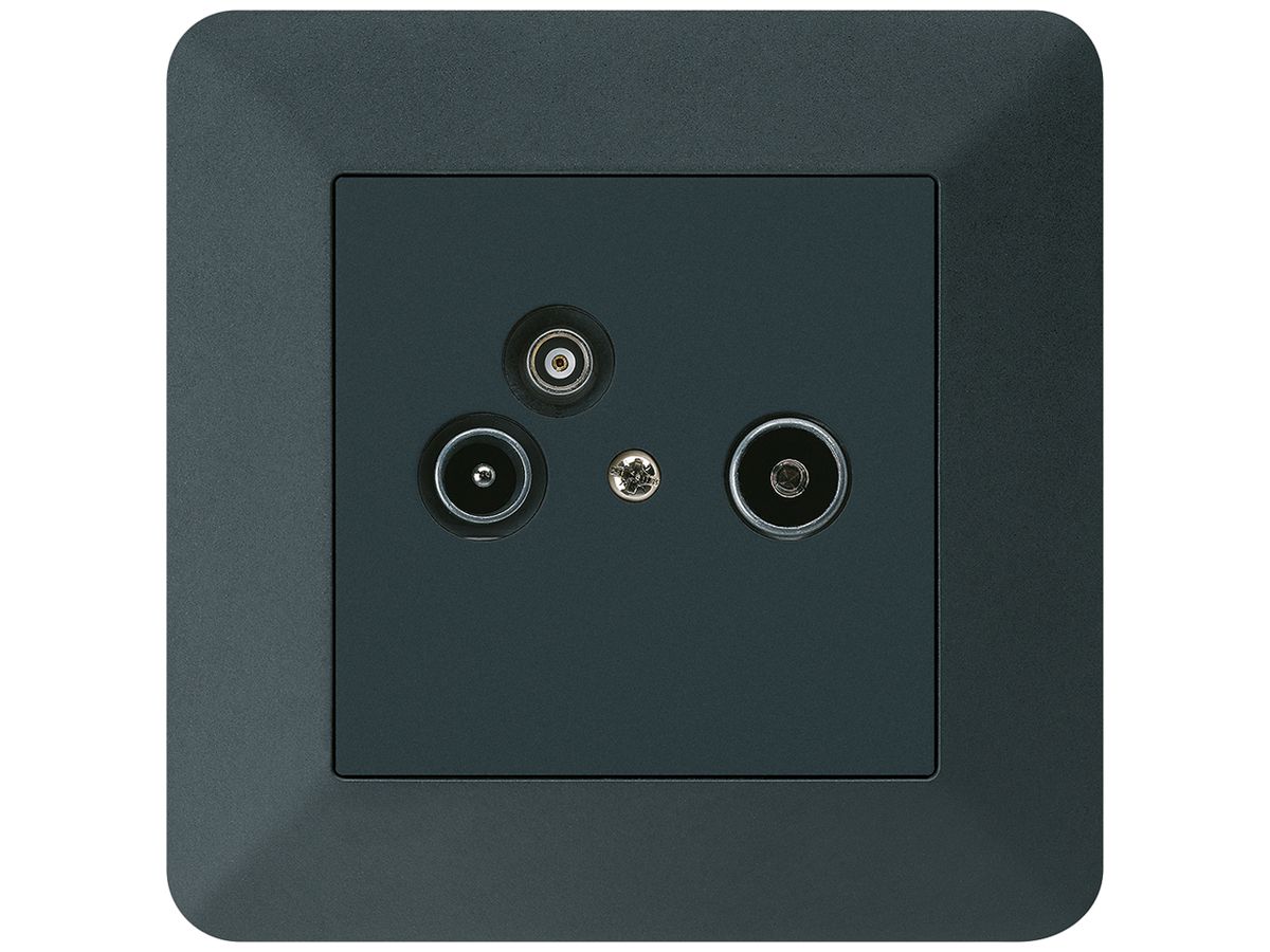 UP-Antennendose R/TV-Daten kallysto.trend 2GHz 4dB schwarz