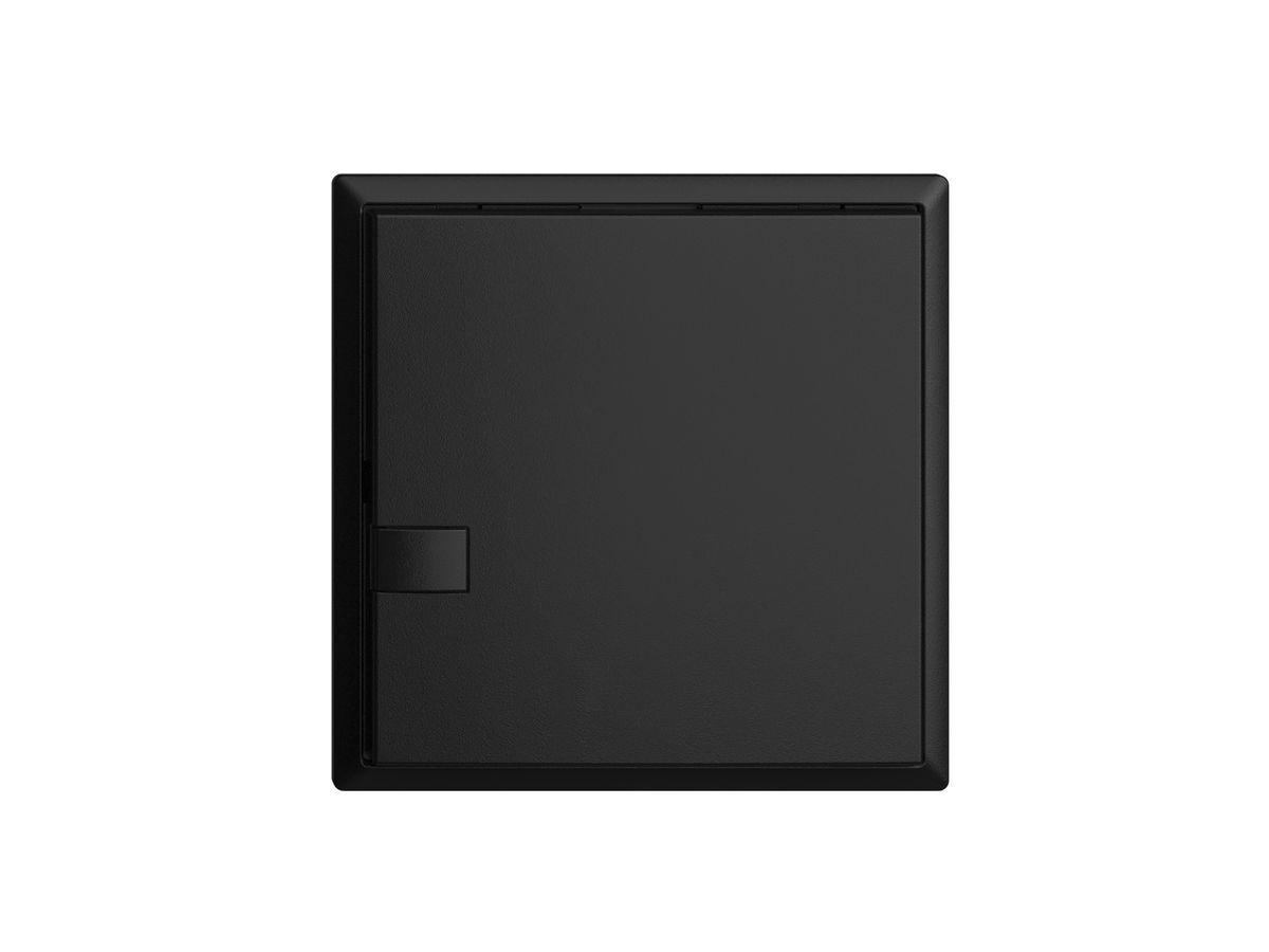 UP-Taster KNX 1-fach EDIZIOdue schwarz RGB ohne LED