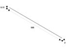 LED-Lichtband SLV GRAZIA PRO MAX FLEXSTRIP 24V 193W 3000K 120° 5000mm