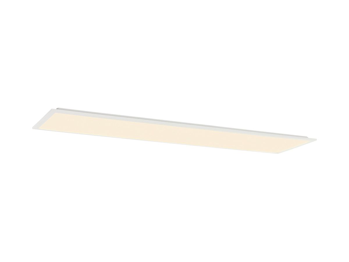 LED-Panelleuchte SLV PANEL C 1200 34W 4550lm 830/840 DALI 1195×295 weiss