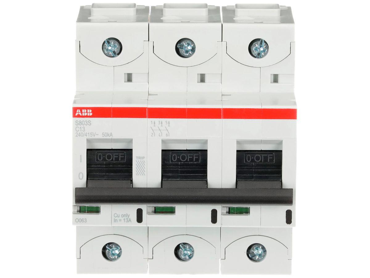 Leitungsschutzschalter ABB S803S-C 13A 50kA