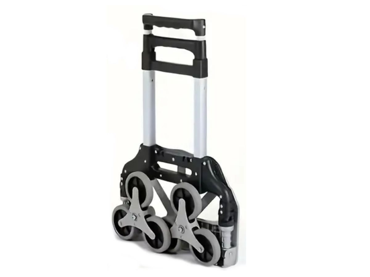 Transportkarren höhenvertellbar - 3rad, 70kg, inkl.Stützäder