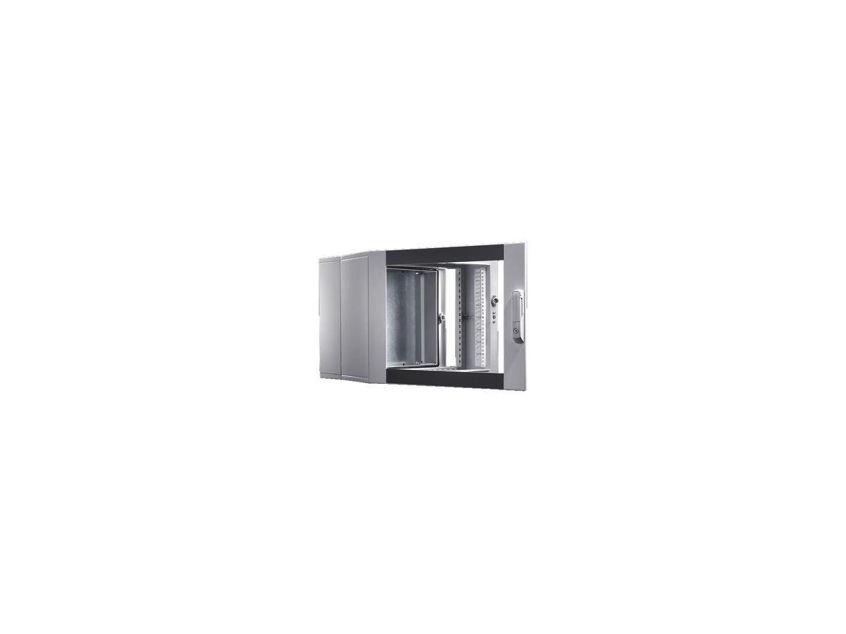 Wandverteiler 19" EL Rittal 3HE 3-teilig 600×212×373mm