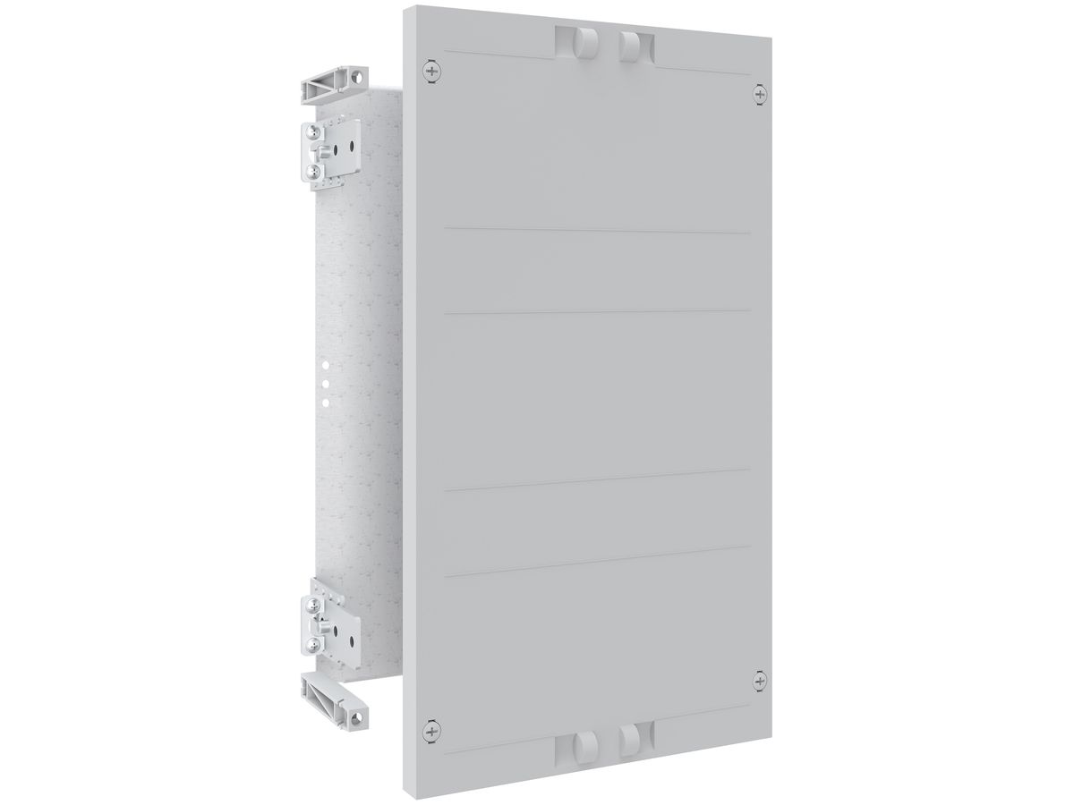 Modulbausatz SE Prisma XS, mit Montageplatte, 1 Feld, 3 Reihen, 250×450mm