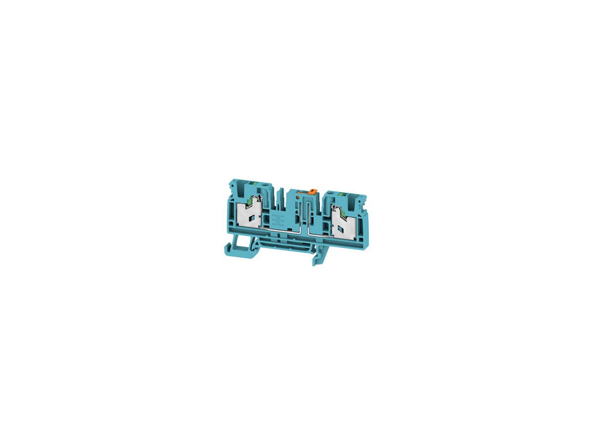Messtrenn-Reihenklemme WM SDT 2C 0.75…4mm² 20A/500V Snap-in TH35 bl