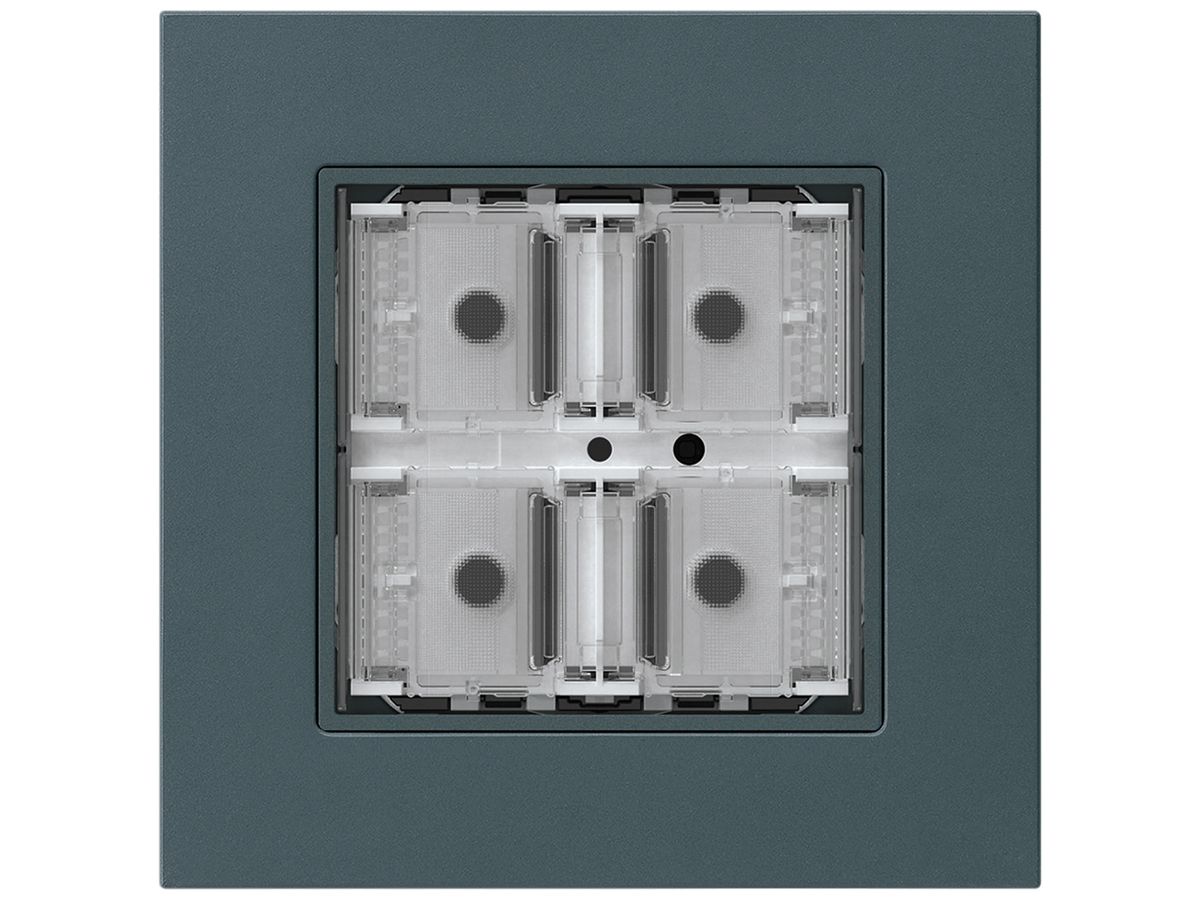 UP-Taster KNX KPR f.4×Tasten 4×Betätigungspunkte LED anthrazit