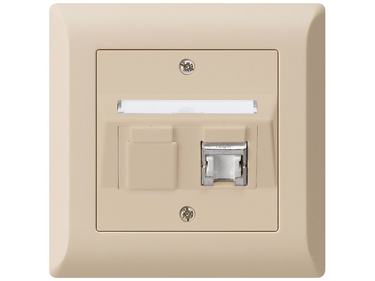 UP-Dose kallysto.line C Kat.6 1RJ45/s beige