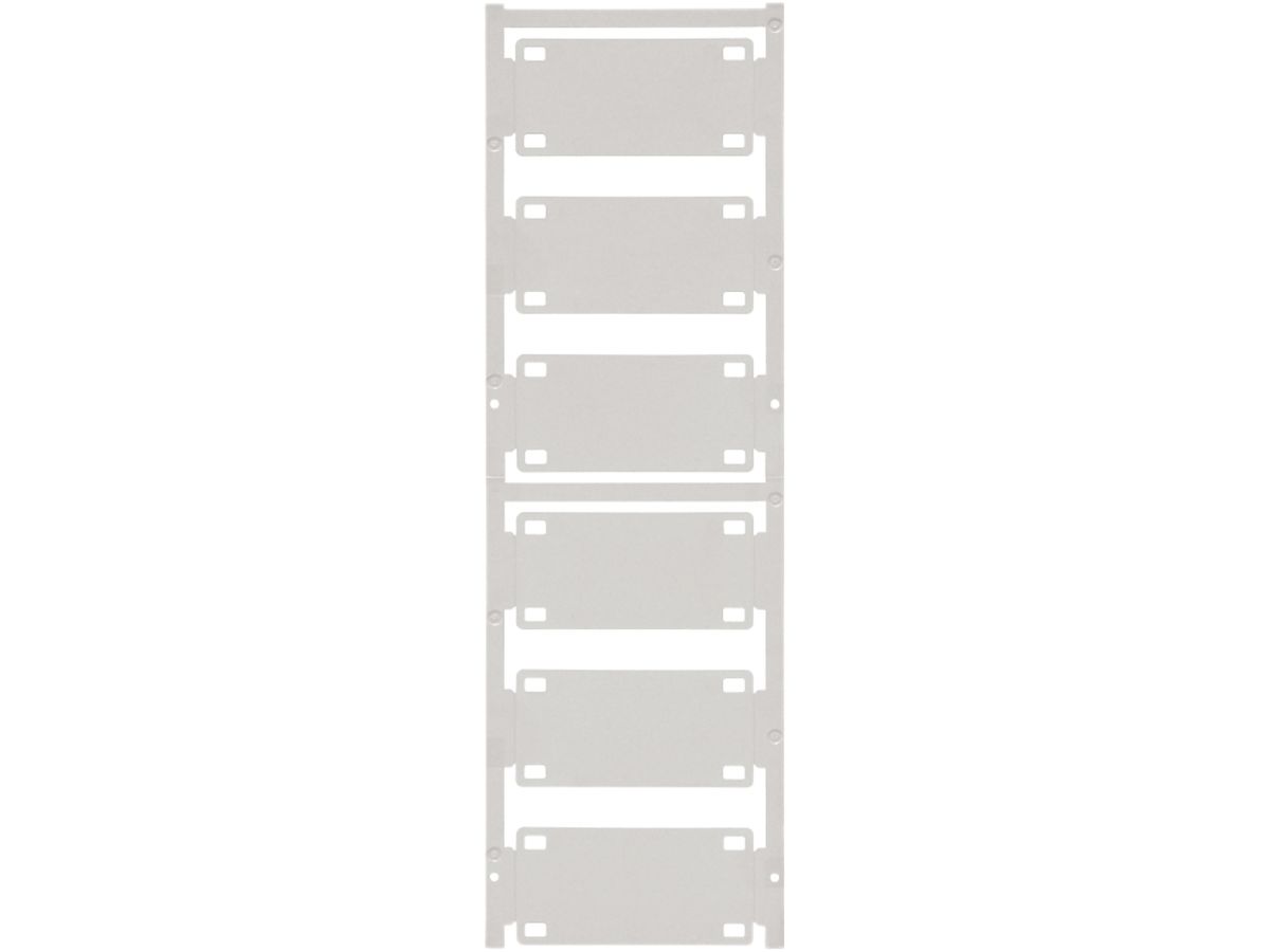 Kabelmarkierer Weidmüller MultiCard SFX für Ø7…40mm 60×30mm PA66 grau
