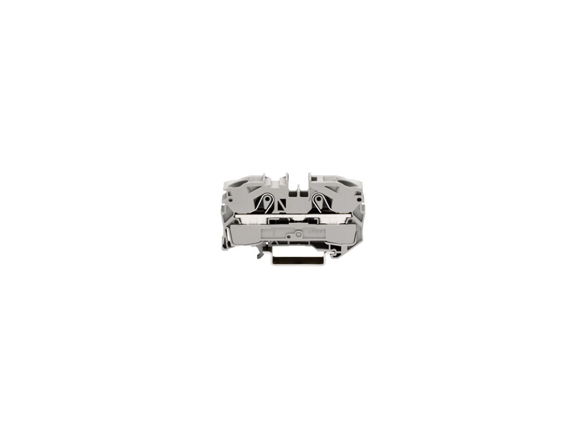 Durchgangsklemme WAGO TOPJOB-S 16mm² 2L grau Serie 2016
