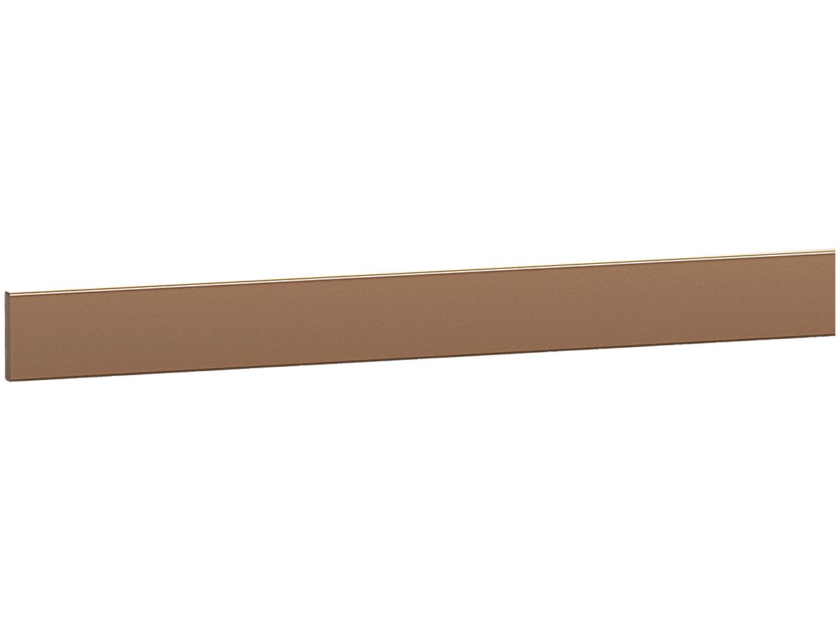 Sammelschiene Hager uniway, Kupfer blank, 15×3mm, Länge 2m