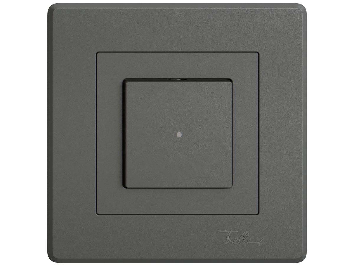 UP-Montageset EDIZIO.liv SNAPFIX® f.Schalter&Taster m.1 Knopf m.Frontlinse dgu